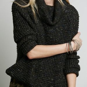 Free People Dylan Tweedy Sweater Size Medium